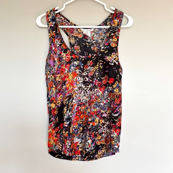 Costa‎ Blanca Women's Size XS Razorback Tank Print Floral Camisole Office Wear - Picture 1 of 10